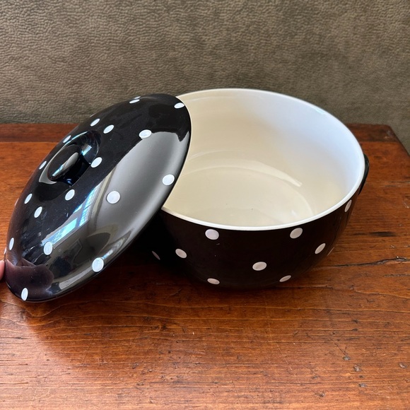 SPODE Baking Days 2 Quart casserole baking dish with lid - Picture 3 of 6